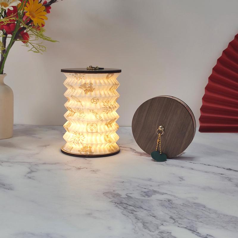 High-End Portable Foldable Book Light Lantern: The Perfect Creative Atmosphere Gift