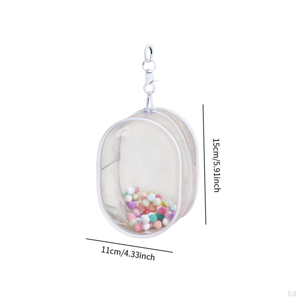 Clear Figure Display Bag Dustproof Mini Doll Storage Case Decoration