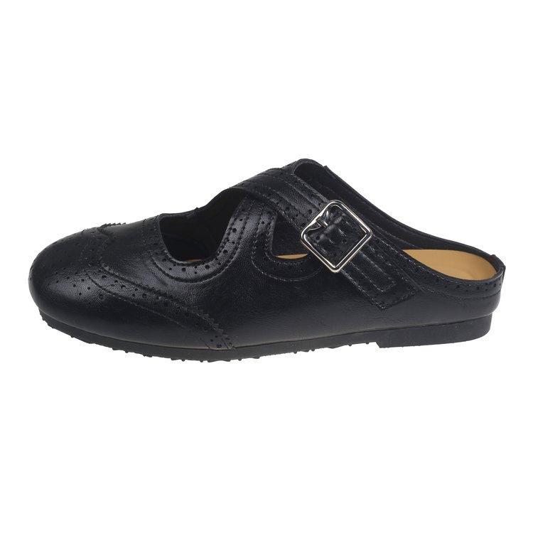 

Retro Shoes, High-top Shoes, Half-toe Shoes, Flat Shoes, Women s Shoes 35 чёрный