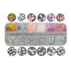 S.A.V.I 1PC. DIY Nail Art 12 Different Sequins Colorful Butterfly Paillette Glitter Style Manicure Flakes (Butterfly Love Series)