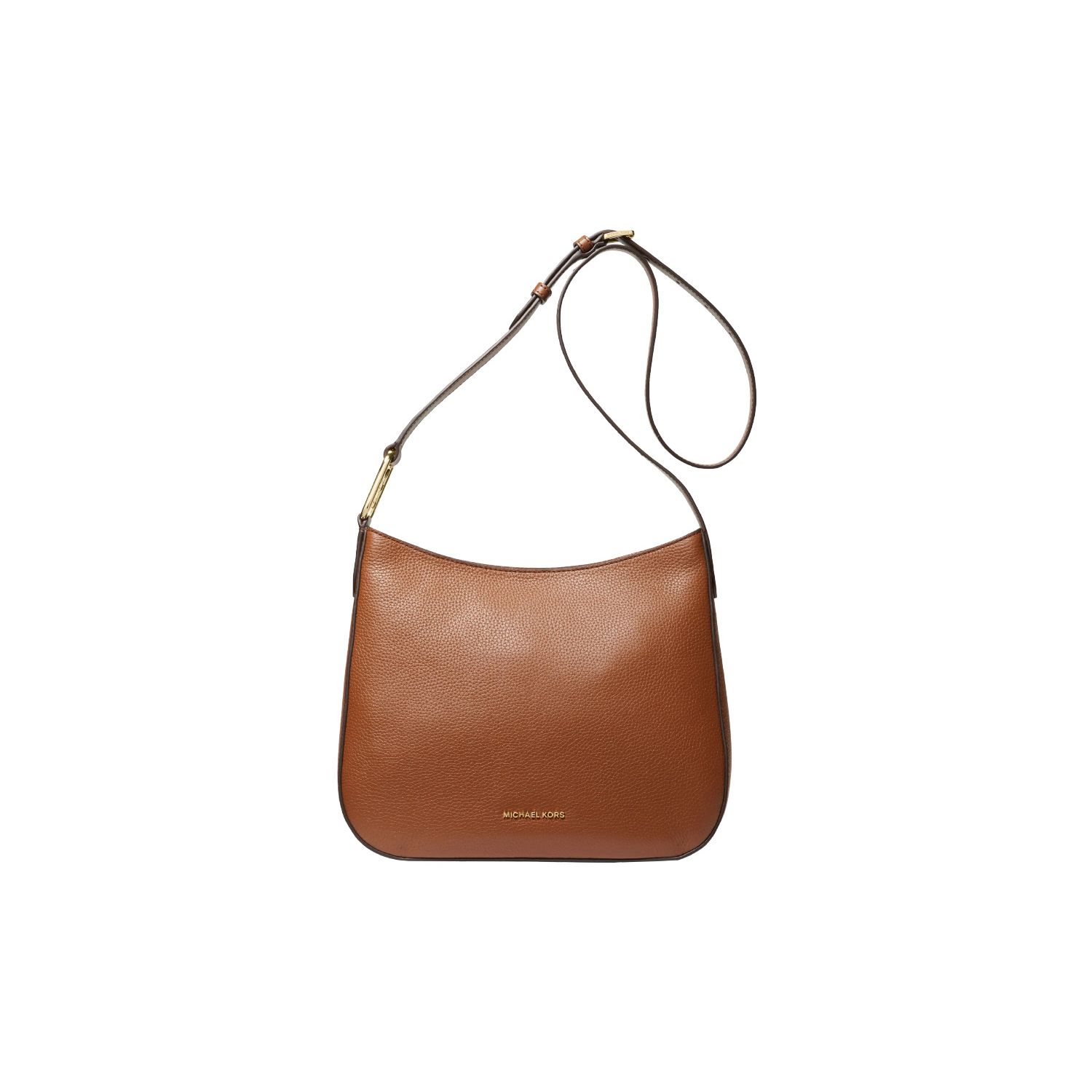 

Michael Kors MK Kensington Adjustable Strap Leather Crossbody Bag Large Women bags Brown 32S4G8KM9L230 Basic Set (Bag+Dust Bag)