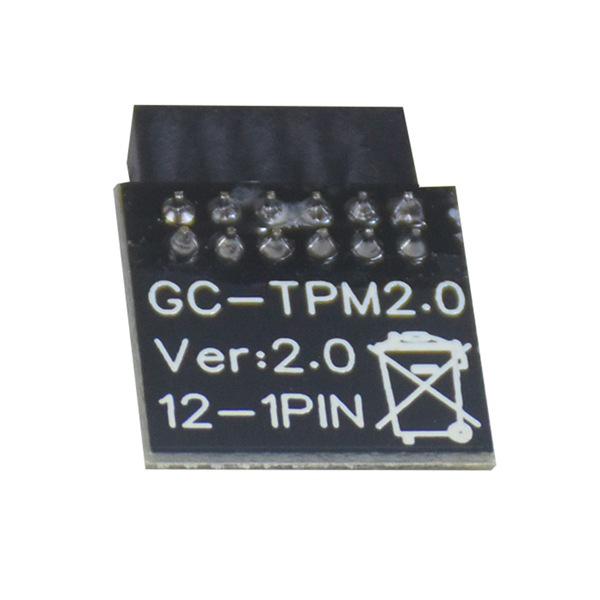 

Black PC TPM 2.0 Security Module, LPC-12PIN Other