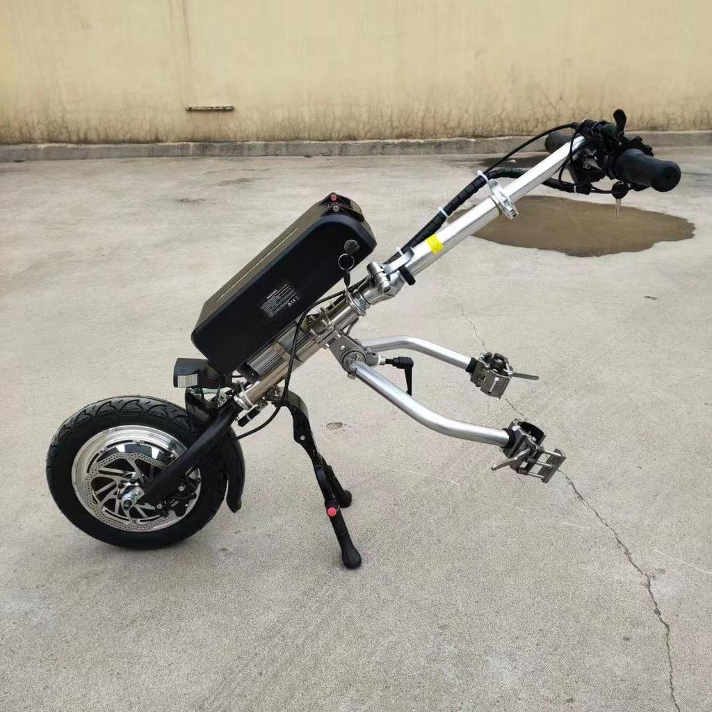 Sporty Foldable Electric Wheelchair with Lithium Battery for Outdoor Use