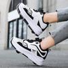29-40 Children's Four-wheel Sports Shoes Detachable Flat Shoes Children's Skating Roller Skates Shoes for Kids