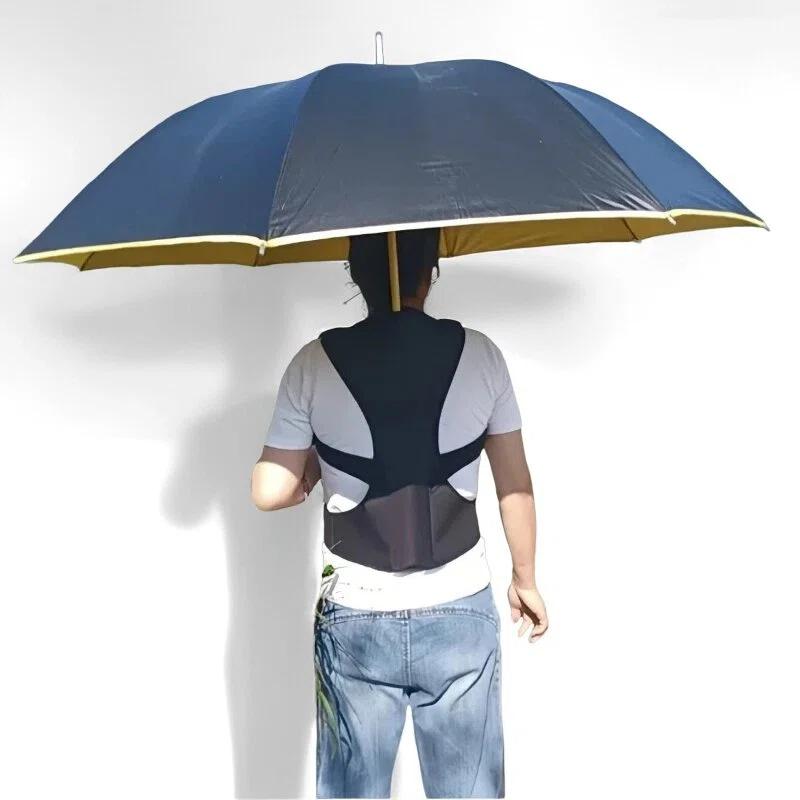 Hands Free Adjustable Backpack Style Umbrella Holder Strap for Farming Fishing Photography Travel