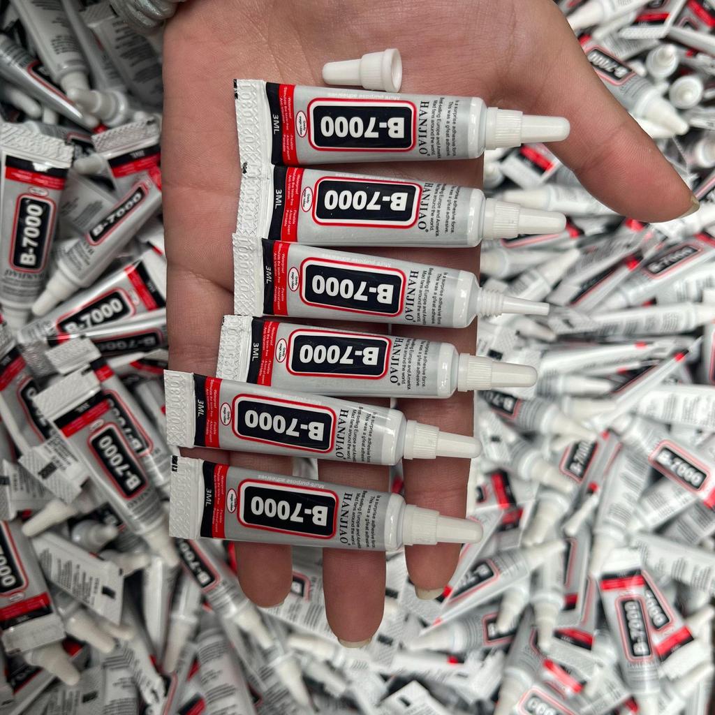 B7000 Strong Transparent Glue for DIY Jewelry, Mobile Frame Repair, and Sticky Diamonds
