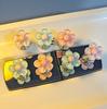 Flower Toilet Press, Long Nail Nail Nail Art Special Universal Creative Toilet Flush Switch