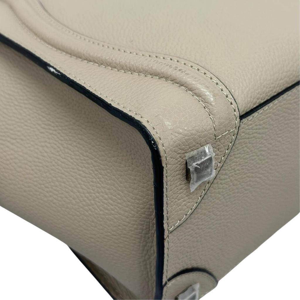 CELINE Luggage micro shopper Handbag Gurege Women used