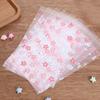 100Pcs Cherry Blossom Drawstring Candy Bag Snowflake Crisp Baked Dessert Snack Packaging Bag Party Gift Bag