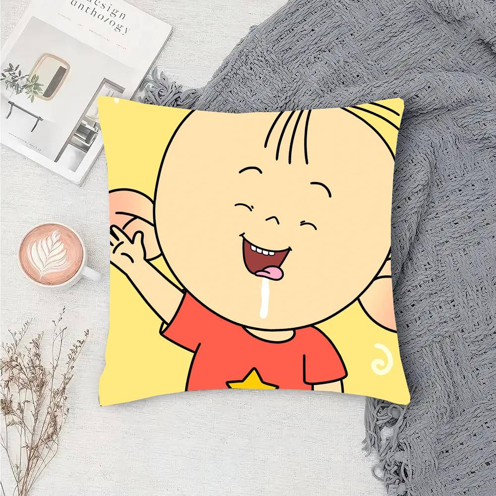 BIG EAR TUTU Cartoon Animation Pillow Case Fashion Square Pillowcase Bedroom Sofa Room Ins Decoration Leisure