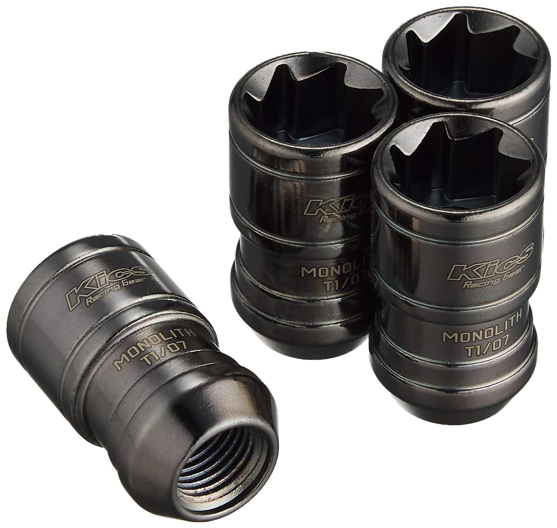 

КЁ-ЭЙ (Индустрия Кёэй) MONOLITH T1/07 M14 x P1.5 4 шт. Великолепный черный MN04GK-4P