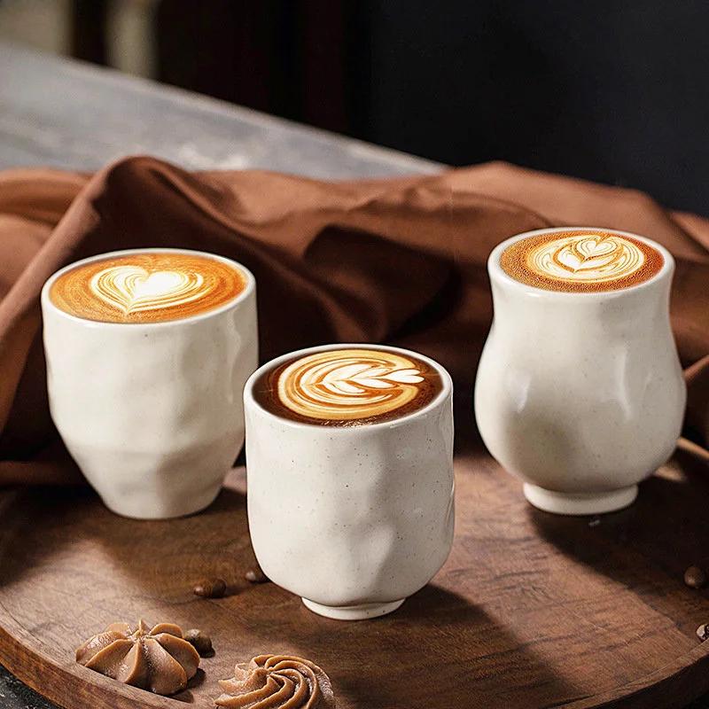 Minimalist Ceramic Mug Office Water Cup Breakfast Milk Cup Japanese Afternoon Tea Lovers Coffee Cup Household Drinking Set