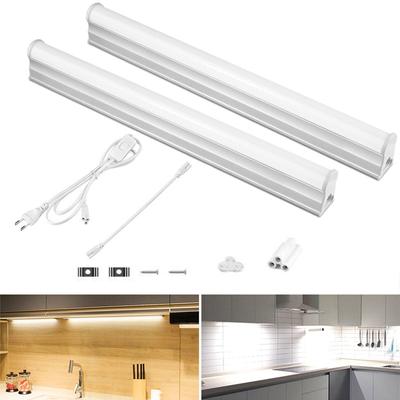 Virtuves Led Strip Led Caurules fona apgaismojums ar EU kontaktdakšu 6W 29CM Guļamistaba Sienas skapji skapis Mājas apdare Nakts skapja Gaismas