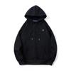 Unisex hettegenser med glidelås og trykkdesign Oversized passform Høst Kasualklær Tenåringer Voksne