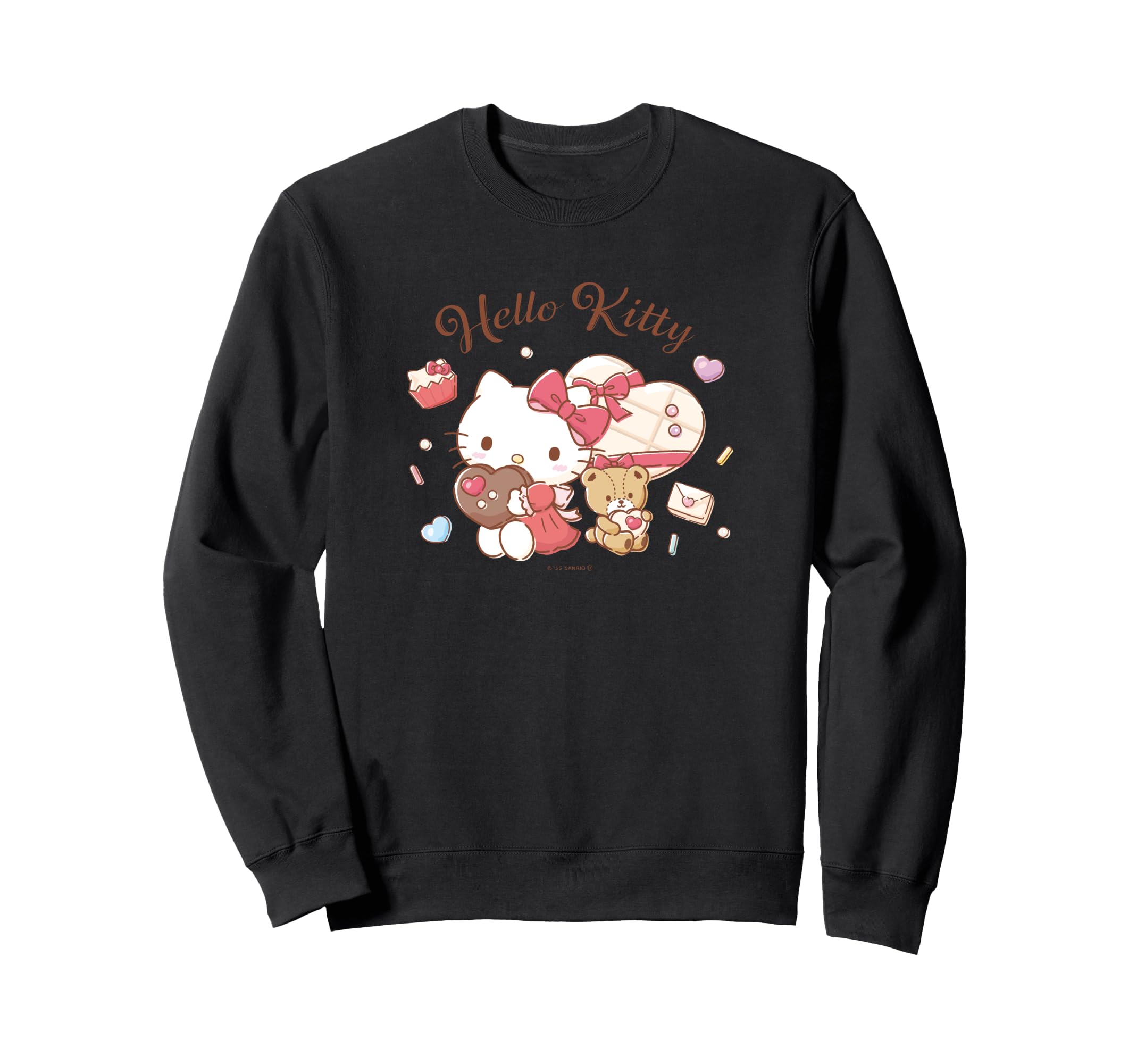 

Свитшот Hello Kitty Loves [Специальное предложение ко Дню Святого Валентина] Шоколад! чёрный