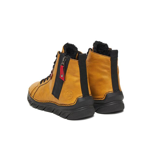 Rieker CEO-55024-68 Yellow Ankle Boots