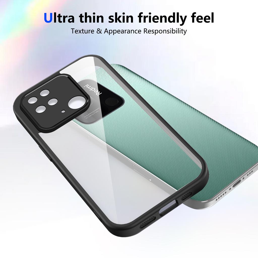 For Xiaomi Redmi 10c Case Redmi 10C Phone Case Redmi 10C Cover Redmi 10C Cushion Silicon Bumper Clear Matte Back Cover Hard