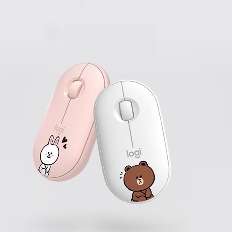 Logitech Pebble LINE FRIENDS Wireless Bluetooth Mouse
