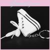 Shoe Canvas Keychain Keyring With Metal Material For Daily Carry And Idea Gift