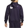 Nike Jackets Men's Ink Purple Hooded Moderate Other (Unisex) Jackets FB7116 555