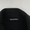 Balenciaga 20AW 641628 Black Basketball Cocoon Shirt Jacket Jacket XS blackUsed