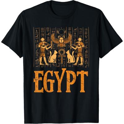 Egipt Faraon Piramida Kair Nil Starożytna Historia Egipska T-Shirt