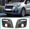 BGI1 For Citroen Berlingo / For Peugeot Partner 2015-2019 Front Bumper Side Grille Fog Frame Right and Left 2 PCs Auto Spare Parts