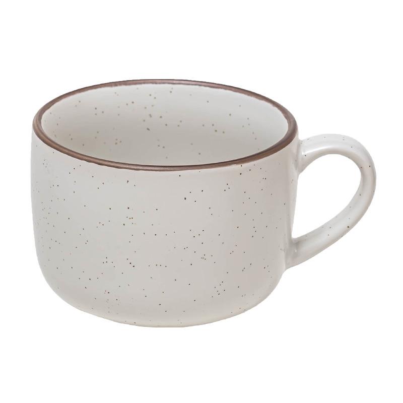 Coffee Cup Ins Ceramic Cup Cup Household Mug Creative Sesame Water Cup Office Teacup