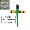 Garden Sprinkler 360° Rotation Irrigation Watering System Automatic Agriculture Lawn Farm Greenhouse Plant Watering Sprinkler