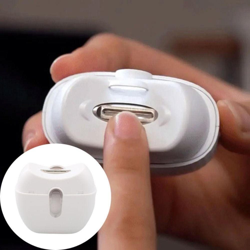 Smart Stop Technology Automatic Nail Trimmer With Light Silent Nail Trimmer  Household Use