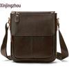 Xin Jingzhou Men's Cowhide Crossbody Shoulder Bag