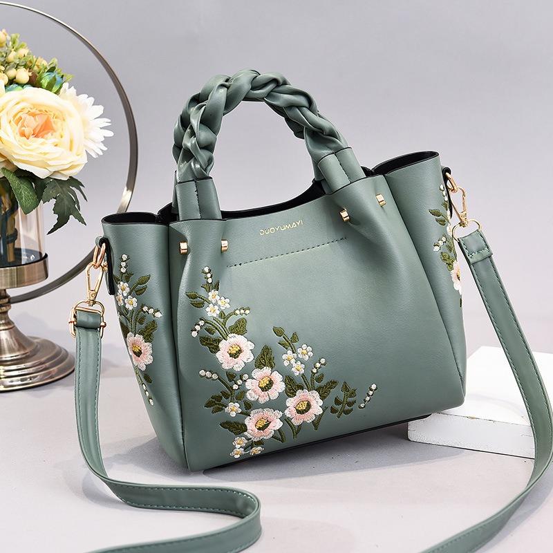 Bags Women's bags Flower bags Handheld women's bags Trendy fashion One shoulder Crossbody