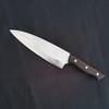 8 Inch Handmade Chef Knife 3-layer BG42 Aviation Special Steel Blade Ebony Handle Cleaver Meat Slicing Vegetables Kitchen Knife