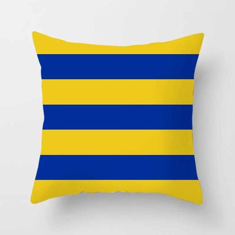 

Простая геометрическая декоративная наволочка для дивана в машину, квадратная подушка, наволочка 40x40cm