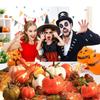 5PCS Foam Foam Pumpkin Mini Size Halloween Decorate Pumpkins Artificial Pumpkin  For Halloween