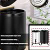 Large Capacity 8 Liter Warm Drink Container With Comfortable And Escape Immune Plan White Metal
