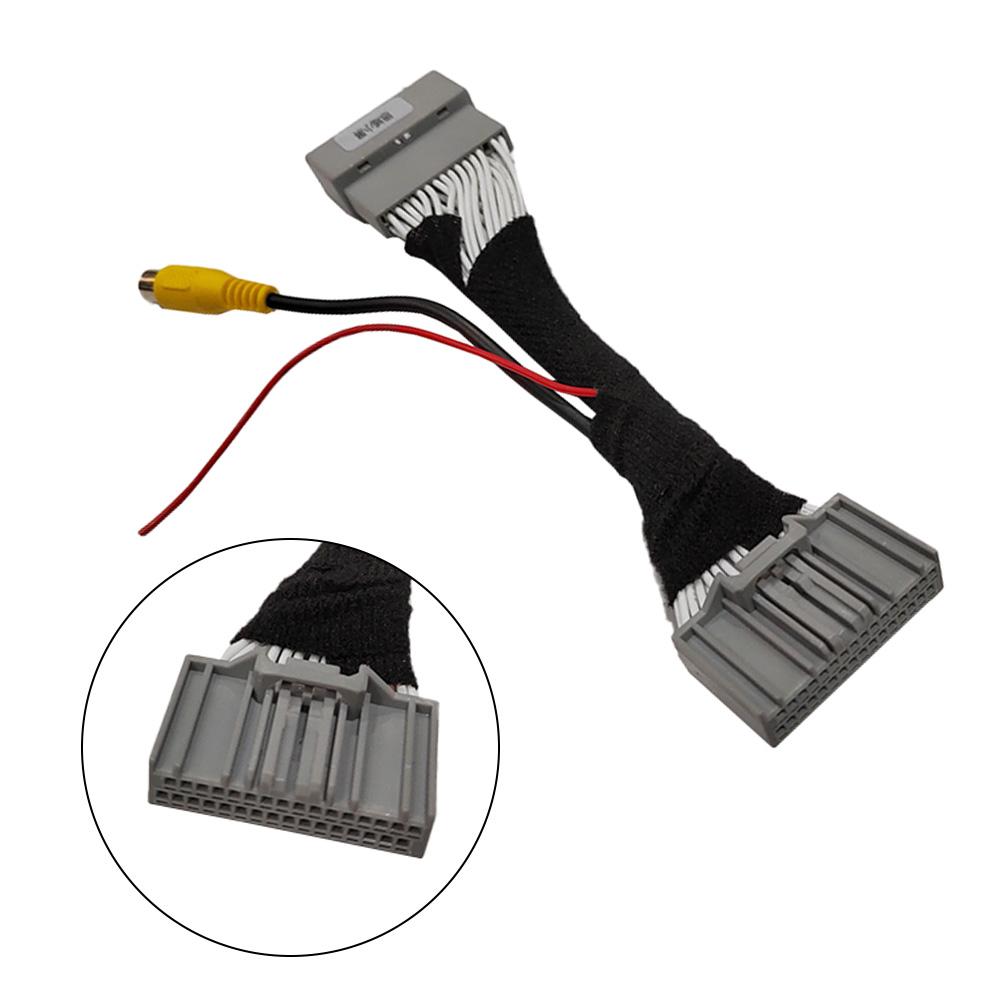 Rear View Camera Adapter Cable Fit For -CRV For -Civic 2012-2016 For Fit For Small Screen  ABS+electronic Components For Honda