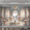 2D Castle Ballroom Backdrop for Princess & Fairytale Shoots