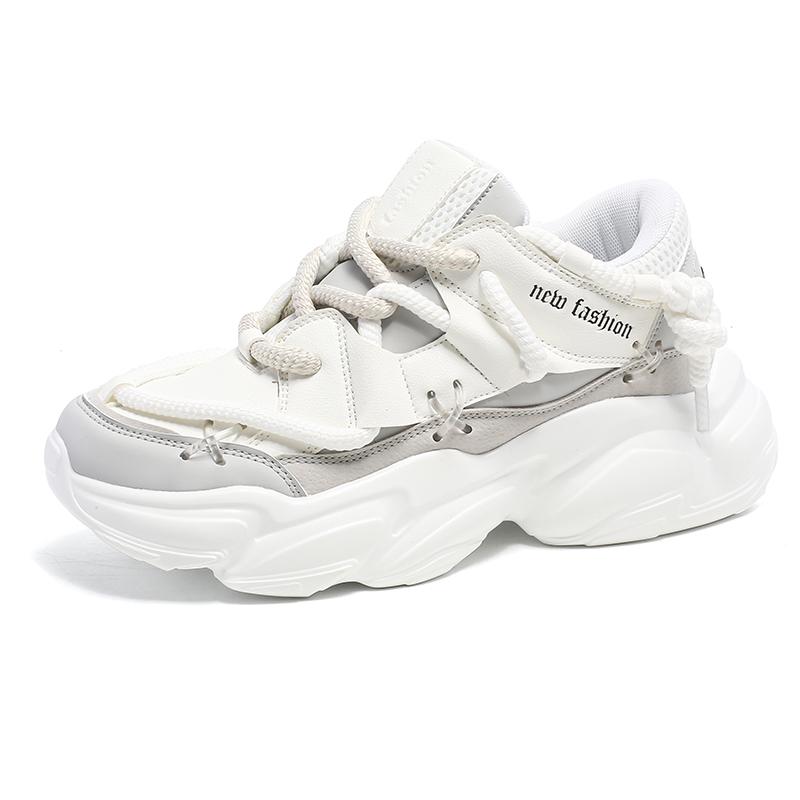 2024 Mode Skateboard Brotschuhe Plateau-Sneaker für Herren Damen Minderheit Nationaler Trend Sportschuhe Ins Wind Dad Shoes