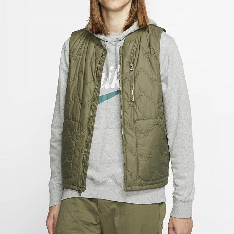 Nike Jackets Men's Green Hooded Moderate Workwear BV0976-222