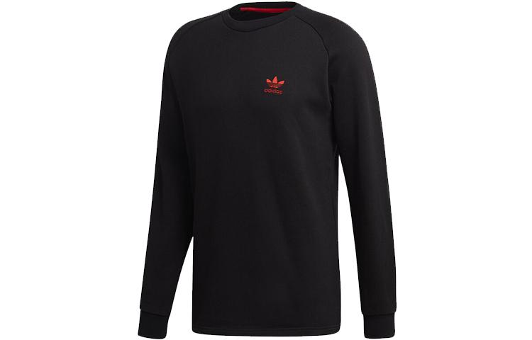 Adidas Originals Sweatshirts Men s Crew Neck Moderate Regular FH7884 L