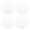 4 Stück Runde Acryl Deckenleuchte Abdeckung 17cm Ersatz Lampenschirm Panel Weich Mattiert Diffusor für Wohnzimmer Büro