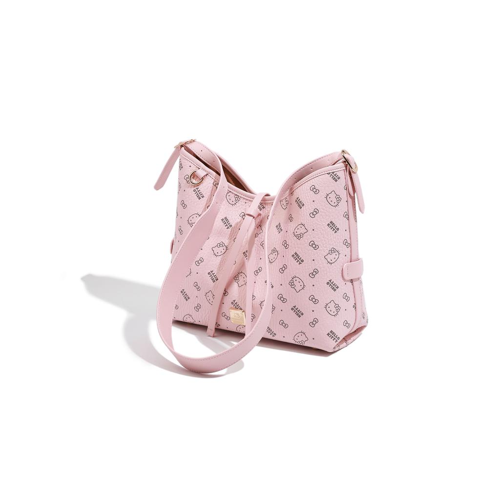 New Sanrio HelloKitty Hello Kitty PU Shoulder Bag Regular Women's Pink/Brown/Milk Tea SHHF41494