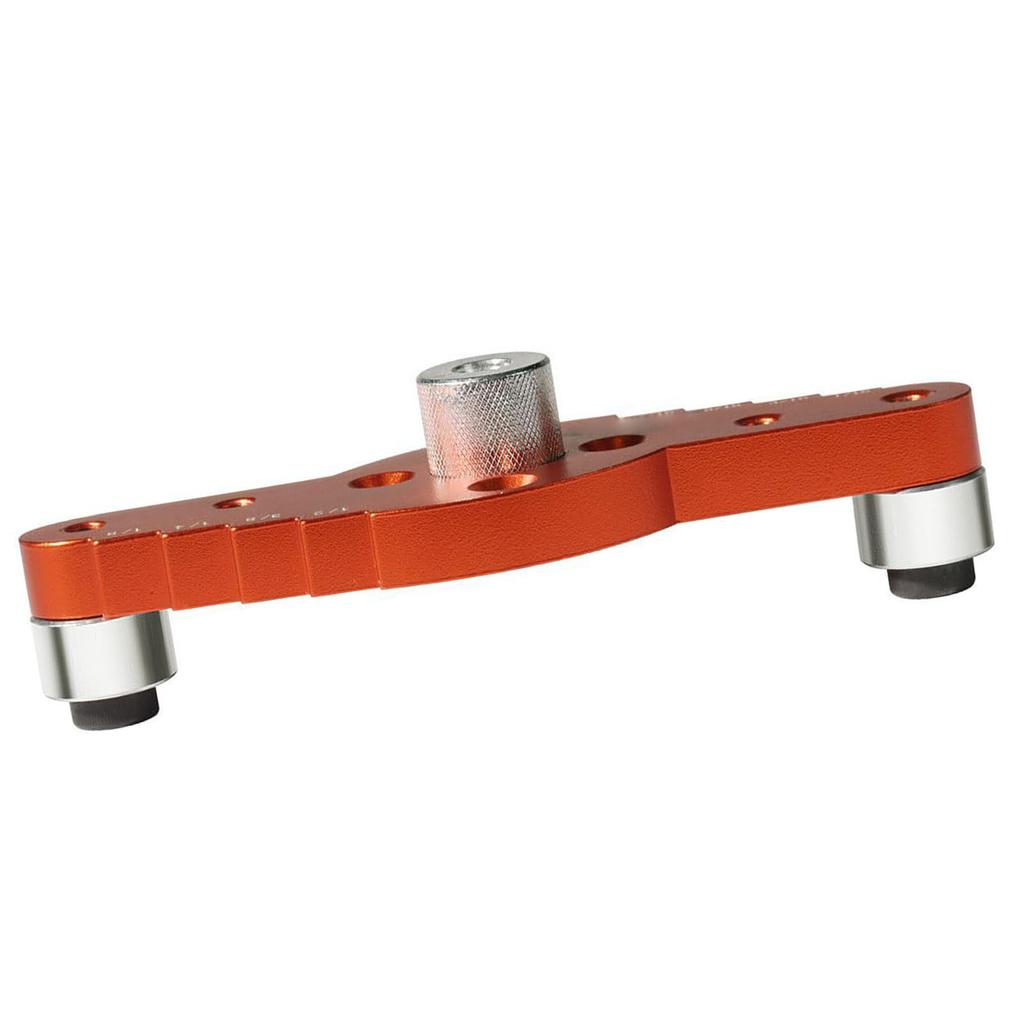 Self Centering Drill Jig Set with 1 2 1 4 5 16 3 8 Bit Drill Guide Pin Fixture for Floating and Concealed Shelf Bracket