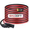 6m/20FT 3m/10FT 12AWG Solar Panel Connector to XT60 Cable for ALLPOWERS Ecoflow RIVER/DELTA Anker SOLIX C1000 Solar Generators