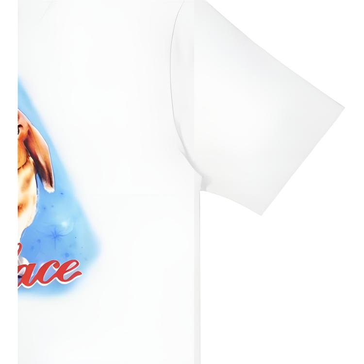 Palace Kaninchen T-Shirt Weiß Unisex Oberteile P26TS010