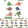 Miniature Frog Animal Model Pvc Desktop Decor For Kids Learning And Collecting