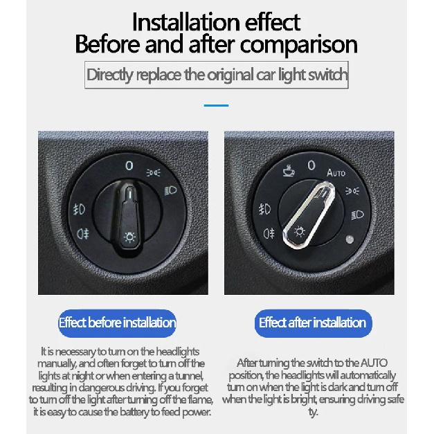 For Volkswagen VW New Beetle Bjalla 1998~2011 Headlight Automatic Switch Upgrade Car Accessories Auto Tuning 2000 2002 2005 2007