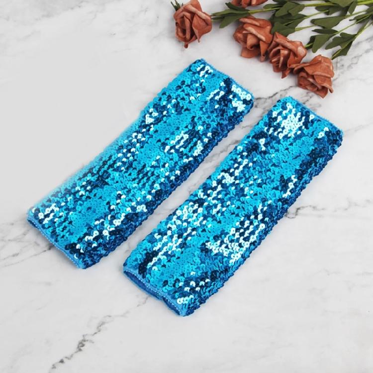 Elegant Glittering Sequins Arm Covers Elastic Arm Sleeves For Carnivals Party And Music Festival Dressingup Props