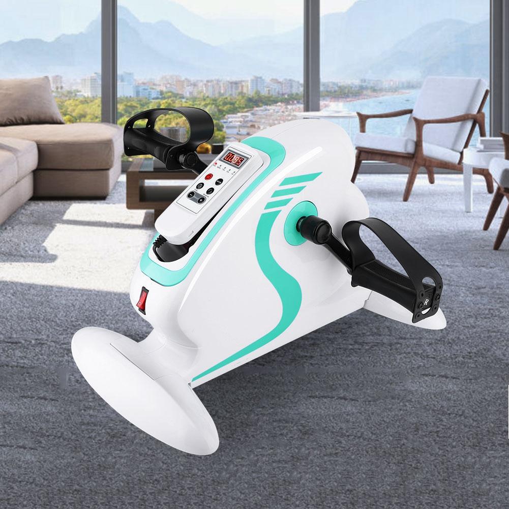 110V Fitness Motorized Electric Mini Exercise Bike Foot Pedal Trainer Exerciser US